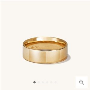 Mejuri Daily Stacker Ring Size 6 Gold Vermeil